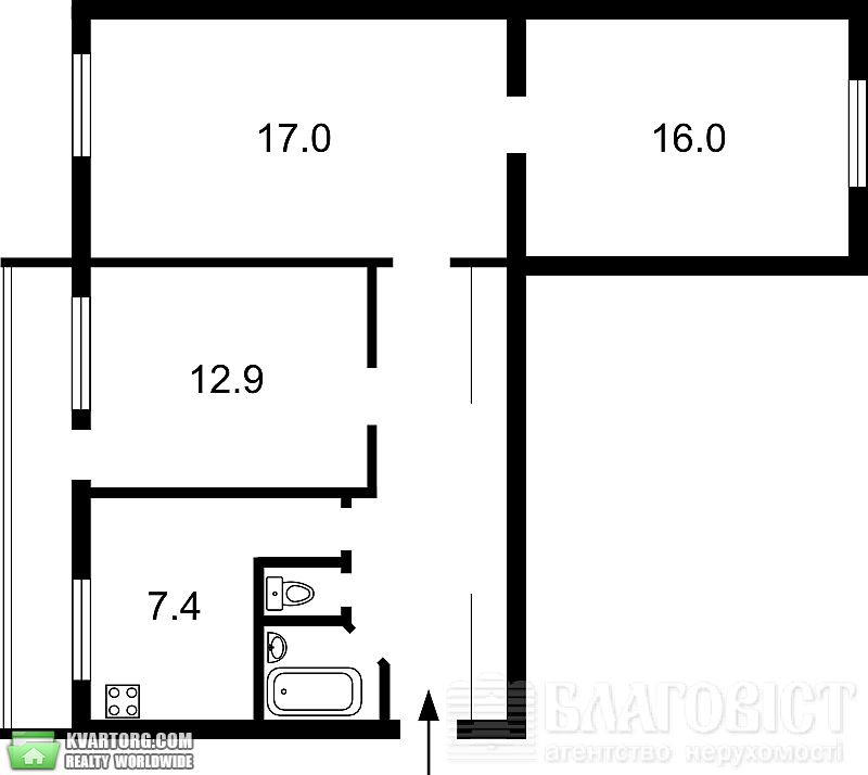 Sell 3-room apartment. Киев,  Оболонский пр — photo 2