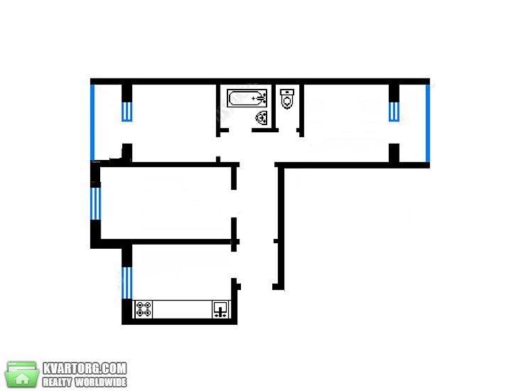 Sell 3-room apartment. Киев,  Оболонский пр — photo 3