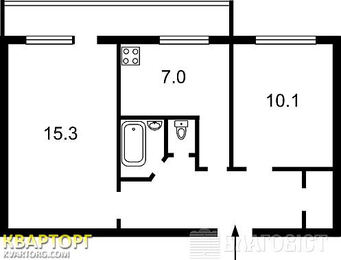 Sell 2-room apartment. Киев,  Волкова — photo 2