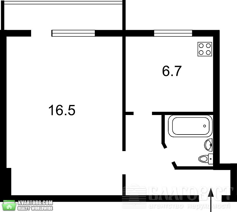 Sell 1-room apartment. Киев,  Пожарского — photo 9