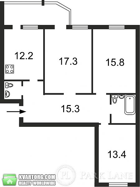 Sell 2-room apartment. Киев, Теремковская — photo 2