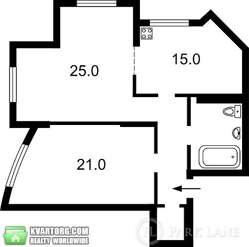 Sell 2-room apartment. Киев, Героев Сталинграда пр — photo 9