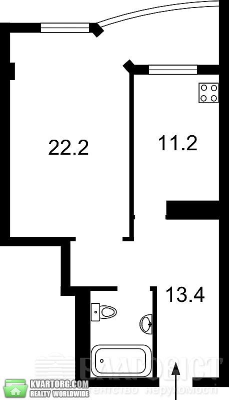 Sell 1-room apartment. Киев,  Гетьмана — photo 3