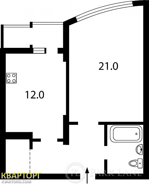 Sell 1-room apartment. Киев,  Григоренко пр — photo 4