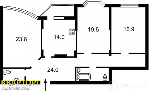 Sell 3-room apartment. Киев, Горького — photo 2