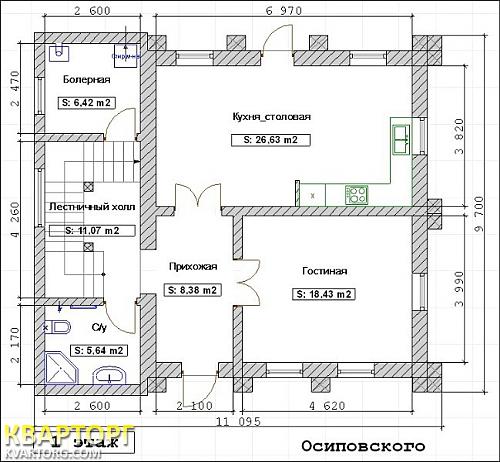 Sell house. Киев, Осиповского — photo 8
