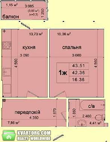 Sell 1-room apartment. Киев,  Метрологическая — photo 3