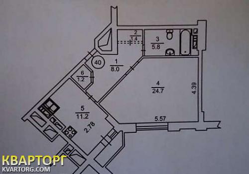 Sell 1-room apartment. Киев,  Днепровская наб — photo 6