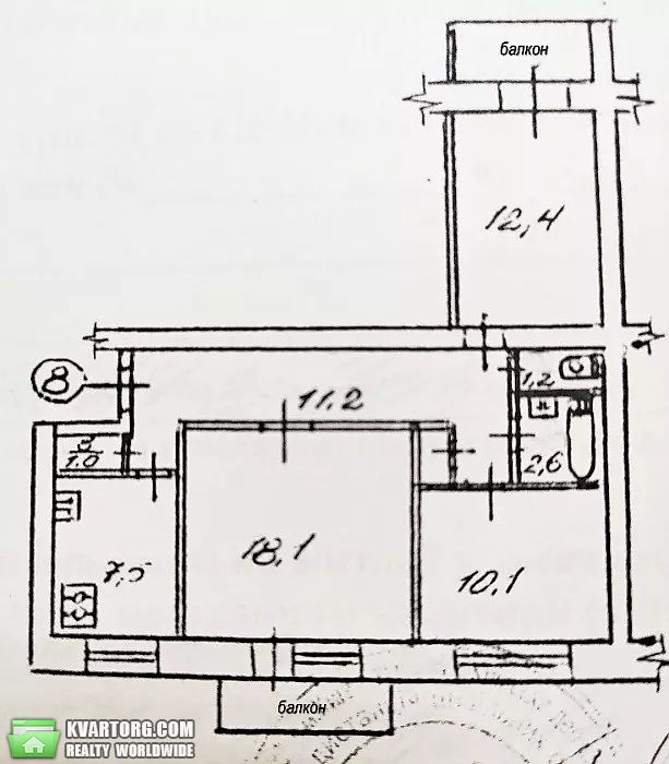 Sell 3-room apartment. Киев,  Шовкуненко — photo 10