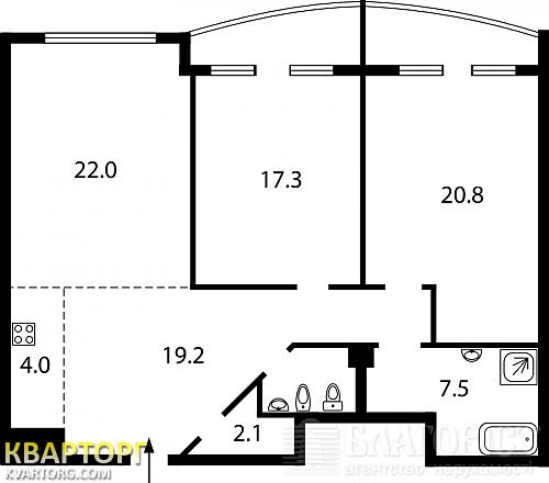 Sell 3-room apartment. Киев,  Жилянская — photo 2