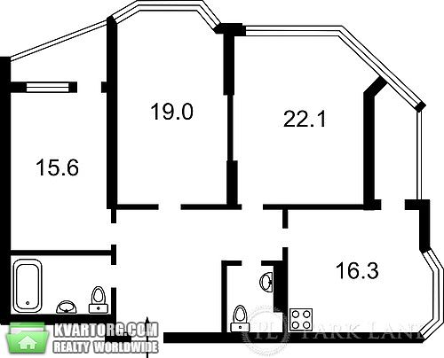 Sell 3-room apartment. Киев,  Драгоманова — photo 2