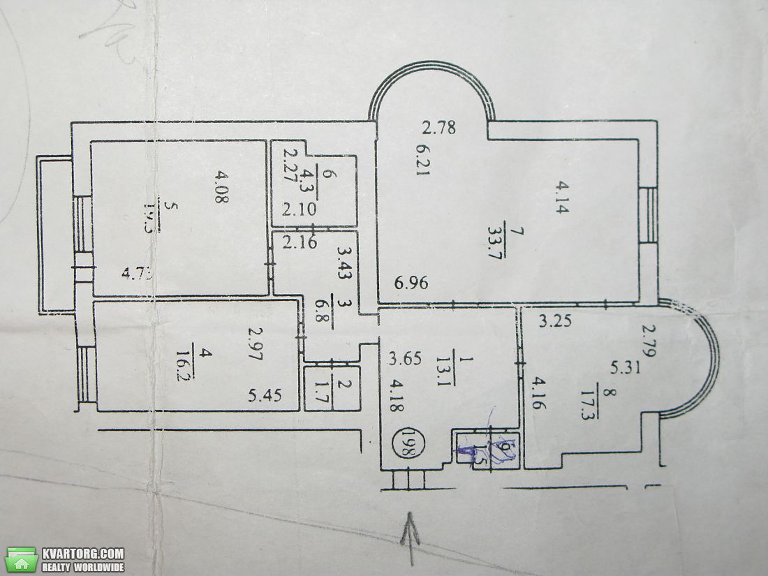 Rent out 3-room apartment. Киев,  Черновола — photo 9