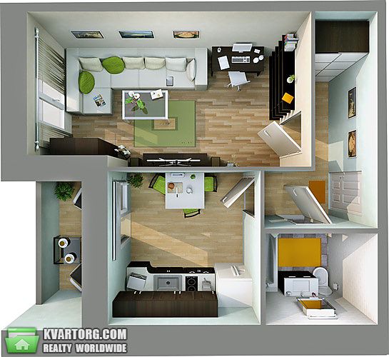Sell 1-room apartment. Киев, Б. Хмельницкого — photo 6