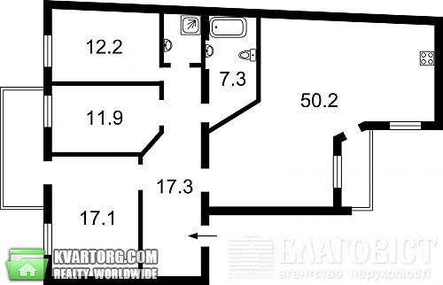 Sell 4-room apartment. Киев,  Шота Руставели — photo 9