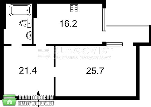 Sell 2-room apartment. Киев,  Антоновича — photo 5