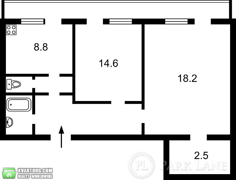 Sell 2-room apartment. Киев,  Жилянская — photo 3