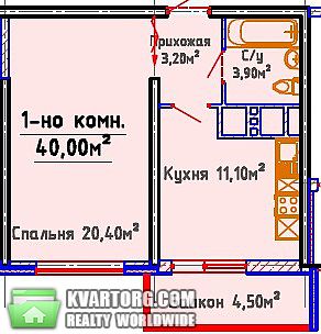 Sell 1-room apartment. Одесса, Среднефонтанская — photo 1