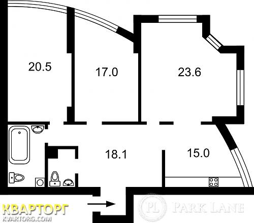 Sell 3-room apartment. Киев, Героев Сталинграда пр — photo 3