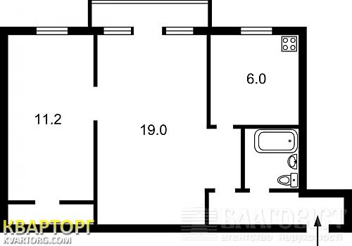 Sell 2-room apartment. Киев,  Туполева — photo 2