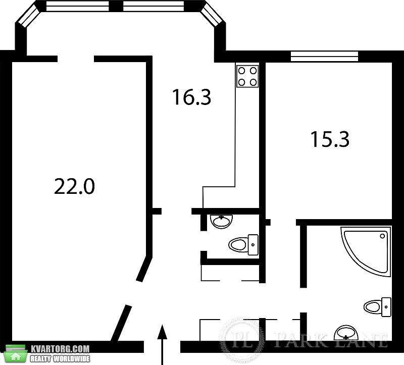 Sell 2-room apartment. Киев, Мельникова — photo 7