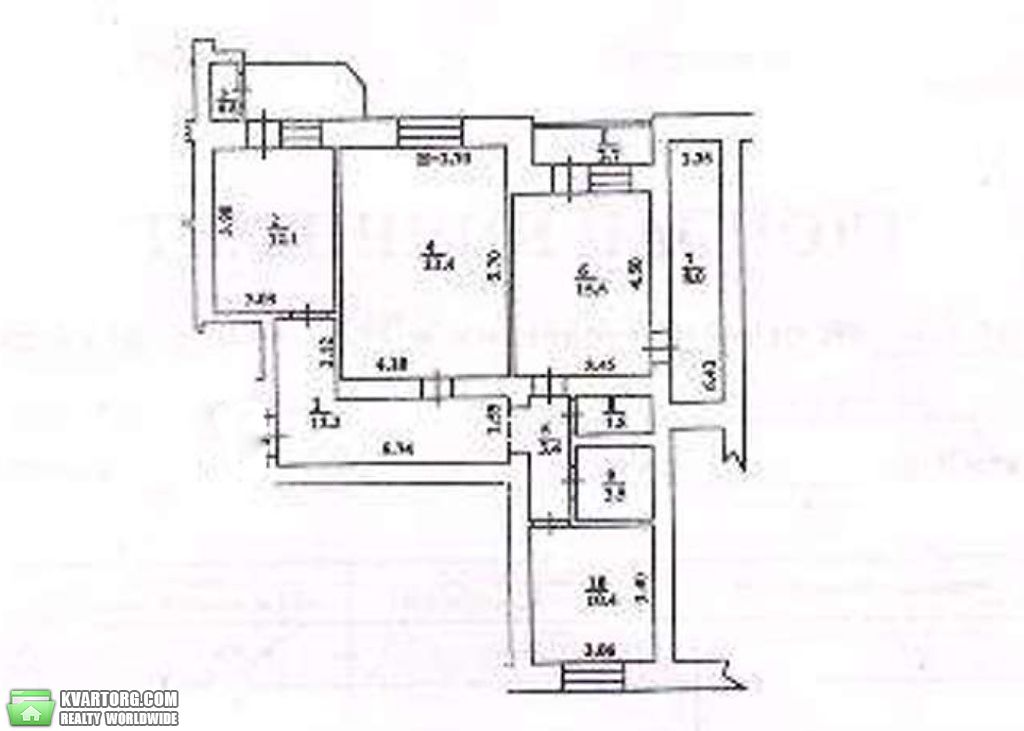 Sell 3-room apartment. Киев,  Алма-Атинская — photo 6