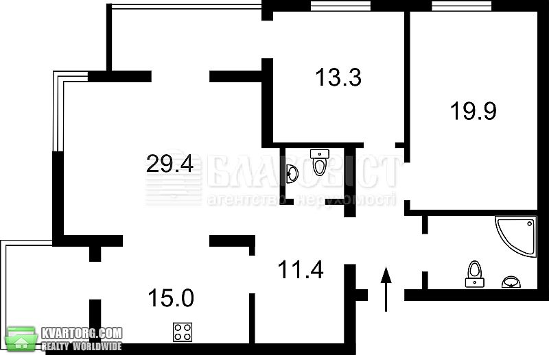 Sell 3-room apartment. Киев,  Краснозвездный пр — photo 6