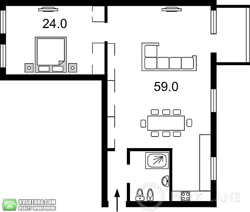 Sell 2-room apartment. Киев,  Саксаганского — photo 3
