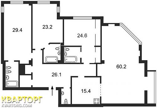 Sell 4-room apartment. Киев,  Франко — photo 3