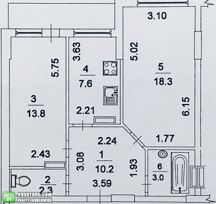 Sell 2-room apartment. Киев,  Ужвий — photo 9