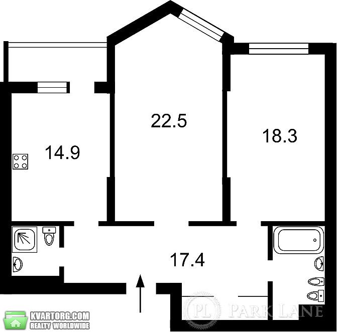 Sell 2-room apartment. Киев, Вишгородская — photo 7