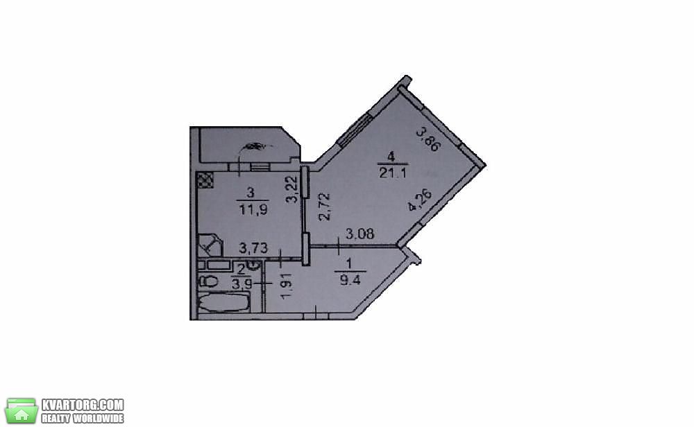 Sell 1-room apartment. Киев,  Вильямса — photo 9