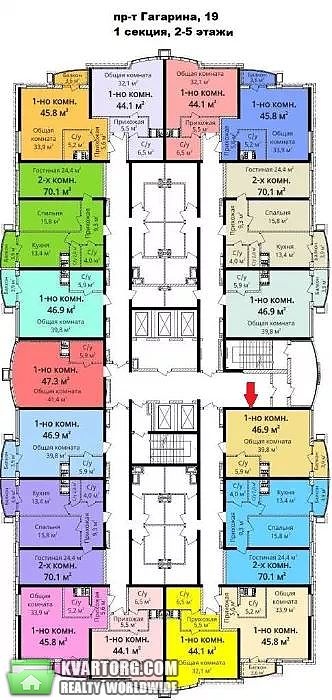Sell 1-room apartment. Одесса,  Гагарина пр — photo 2