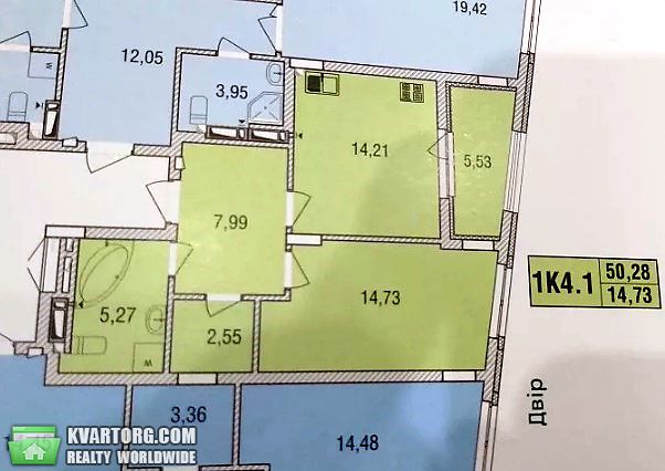 Sell 1-room apartment. Киев,  Богдановская — photo 3