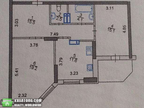 Sell 2-room apartment. Киев,  Пчелки — photo 2