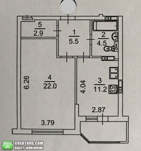 Sell 1-room apartment. Киев,  Чавдар — photo 10