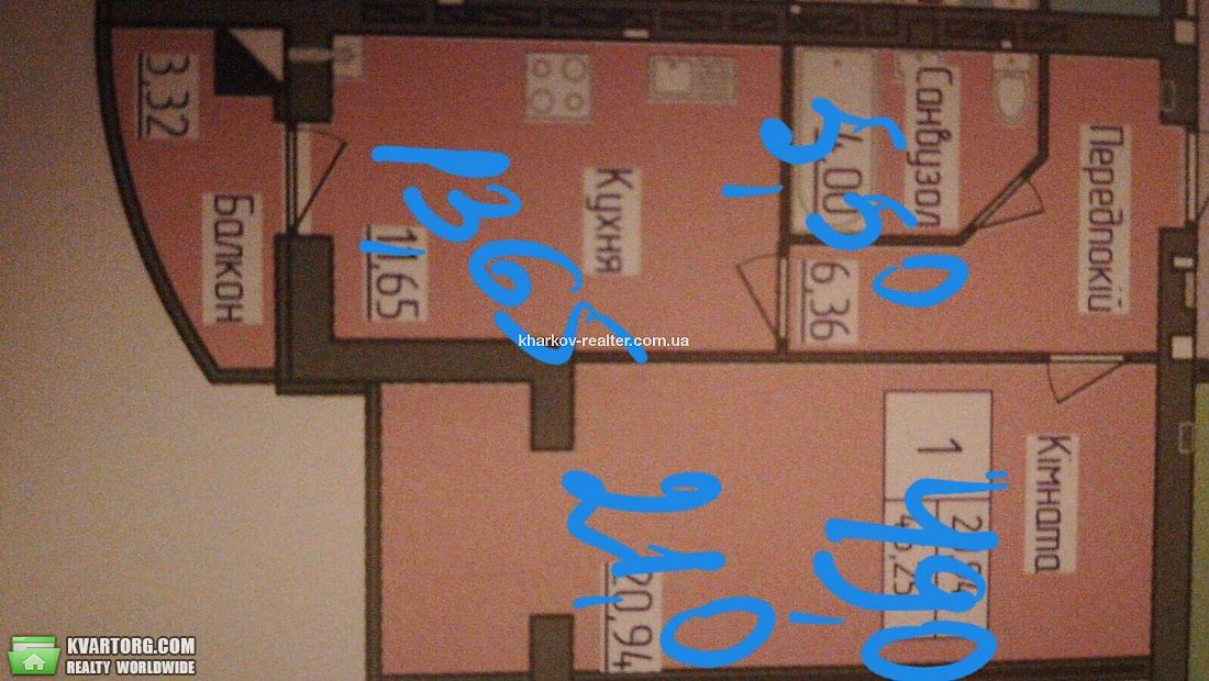 Sell 1-room apartment. Харьков, Лосевский пер. — photo 5