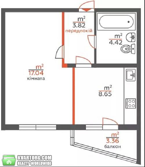 Sell 1-room apartment. Киев,  Ревуцкого — photo 4