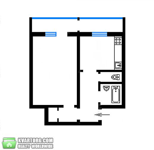Sell 1-room apartment. Киев,  Харьковское шоссе — photo 2
