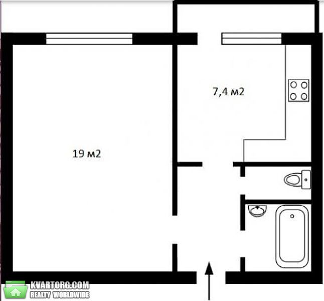 Sell 1-room apartment. Киев,  Приречная — photo 10