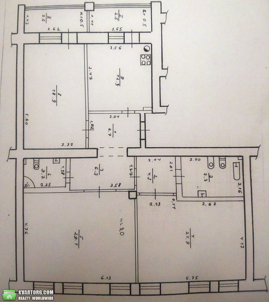 Sell 3-room apartment. Днепропетровск,  Европейская пл — photo 9