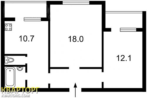 продам 2-комнатную квартиру. Киев,  Героев Космоса - фото 8