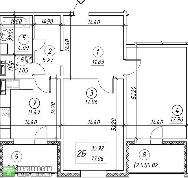 Sell 2-room apartment. Киев, Хвылевого Николая — photo 1