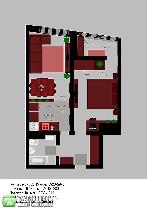 Sell 1-room apartment. Киев,  Горловская — photo 7