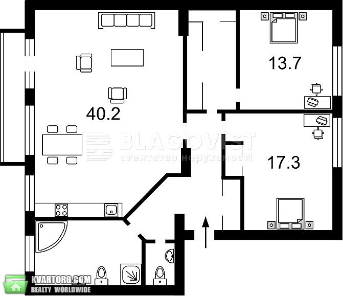 Sell 4-room apartment. Киев,  Ярославов Вал — photo 7