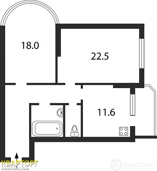 Sell 2-room apartment. Киев, Чавдар — photo 2