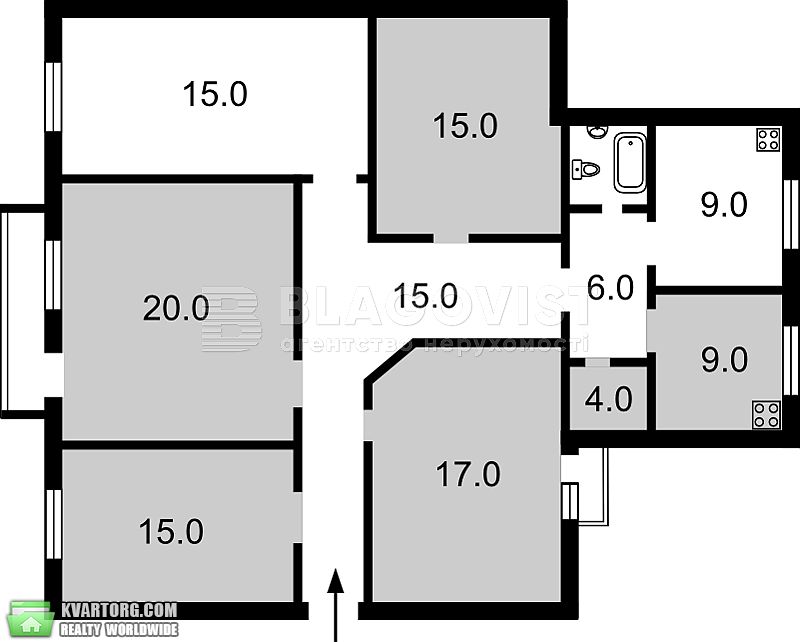 Sell 1-room apartment. Киев,  Тургеневская — photo 5