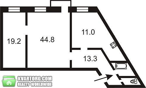 Sell 2-room apartment. Киев,  Софиевская — photo 10