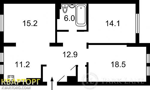 Sell 3-room apartment. Киев,  Палладина пр — photo 2