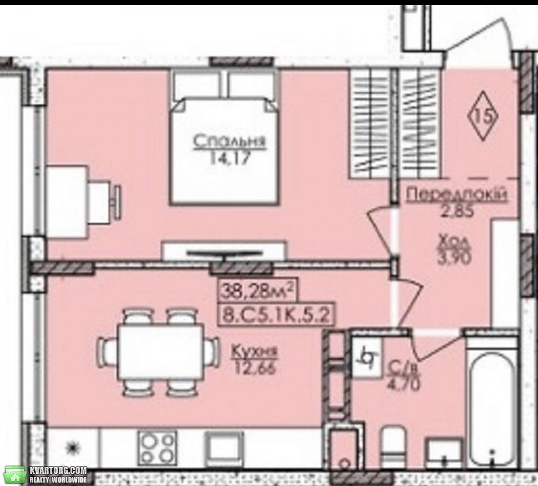 Sell 1-room apartment. Буча, Гмыри — photo 7