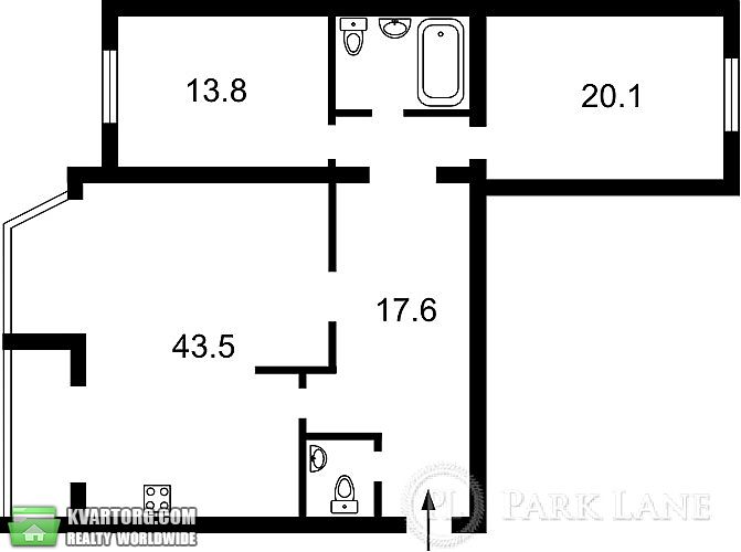 Sell 3-room apartment. Киев,  Ломоносова — photo 3